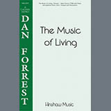 Download or print The Music Of Living Sheet Music Printable PDF 11-page score for Sacred / arranged TTBB Choir SKU: 1459791.