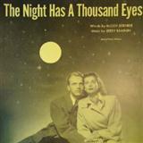 Download or print The Night Has A Thousand Eyes Sheet Music Printable PDF 1-page score for Jazz / arranged Real Book – Melody & Chords – C Instruments SKU: 59994.