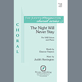 Download or print The Night Will Never Stay Sheet Music Printable PDF 7-page score for Concert / arranged SAB Choir SKU: 1319398.