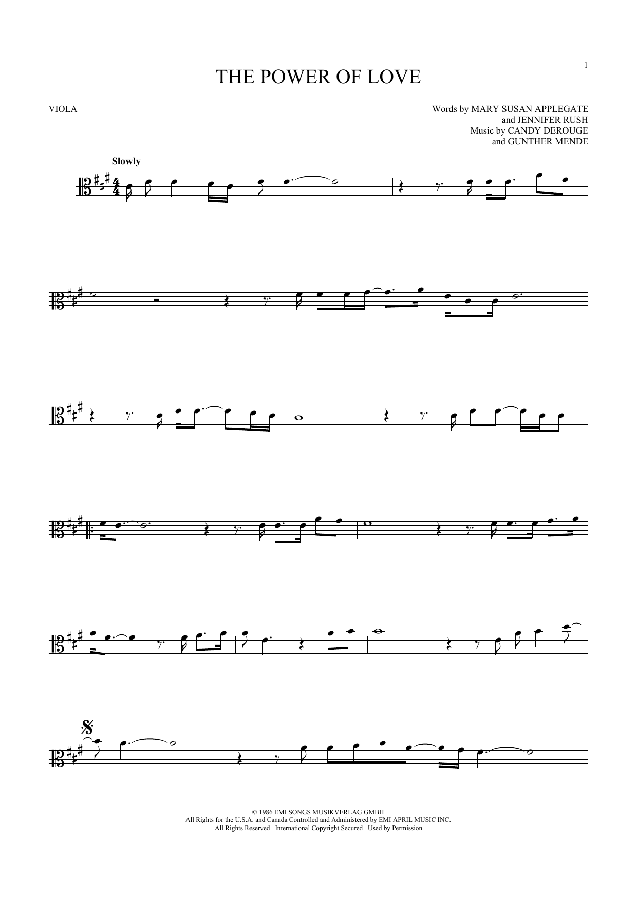 Download Air Supply The Power Of Love Sheet Music
