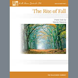 Download or print The Rite Of Fall Sheet Music Printable PDF 3-page score for Pop / arranged Educational Piano SKU: 155450.