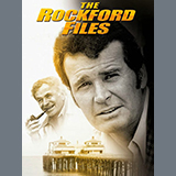 Download or print The Rockford Files Sheet Music Printable PDF 2-page score for Film/TV / arranged Piano, Vocal & Guitar (Right-Hand Melody) SKU: 50886.