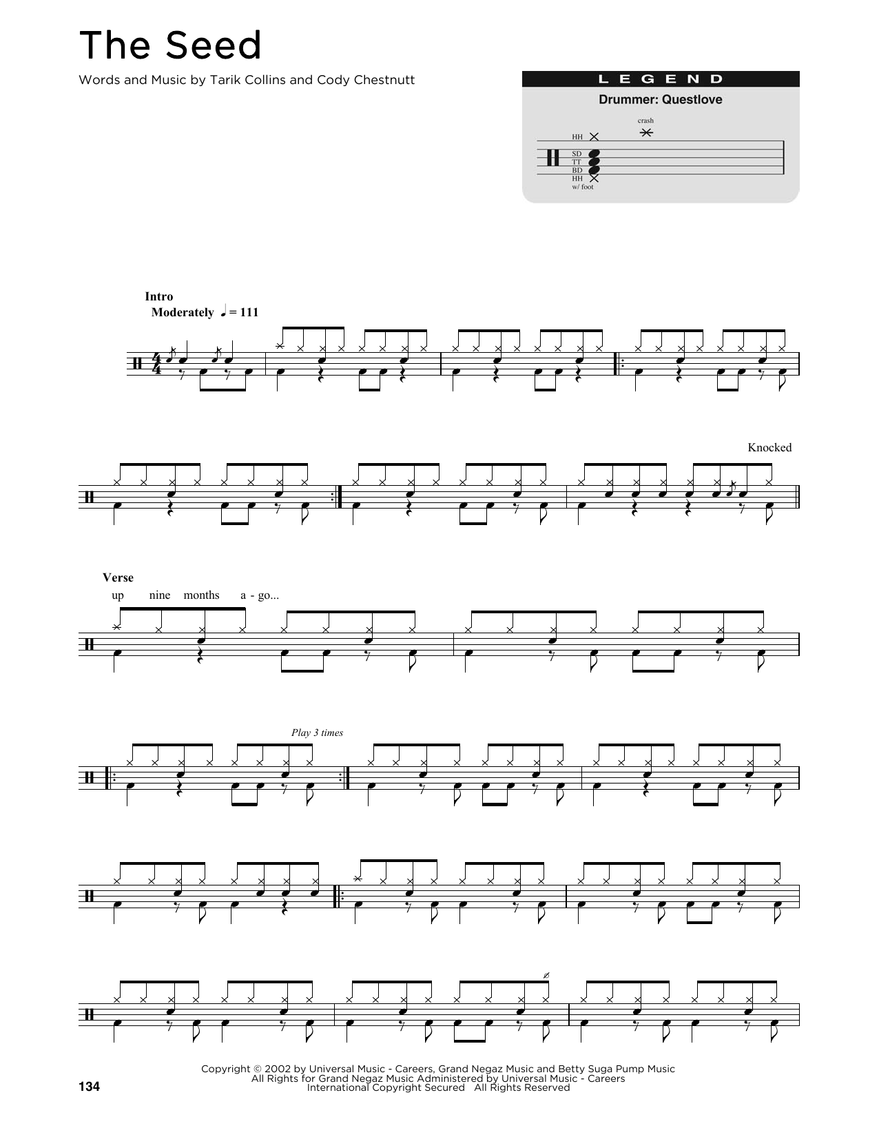 Download The Roots The Seed Sheet Music