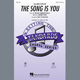 Download or print The Song Is You Sheet Music Printable PDF 15-page score for Standards / arranged SATB Choir SKU: 290351.