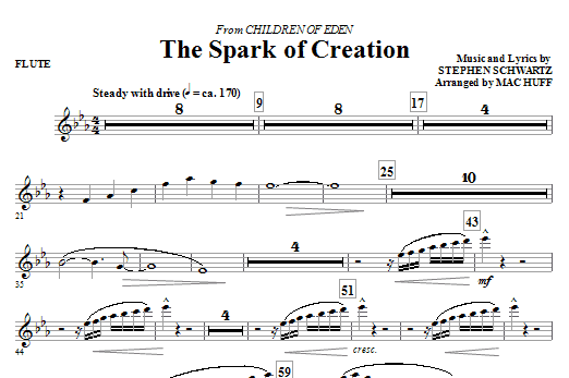 Download Mac Huff The Spark of Creation (from Children of Sheet Music