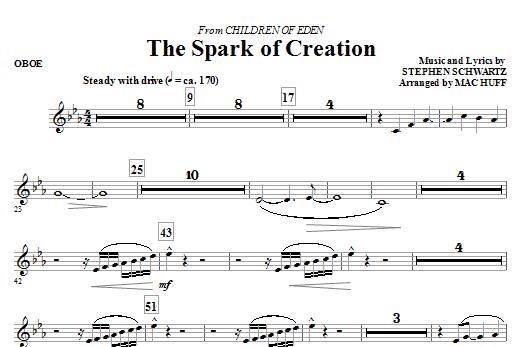 Download Mac Huff The Spark of Creation (from Children of Sheet Music