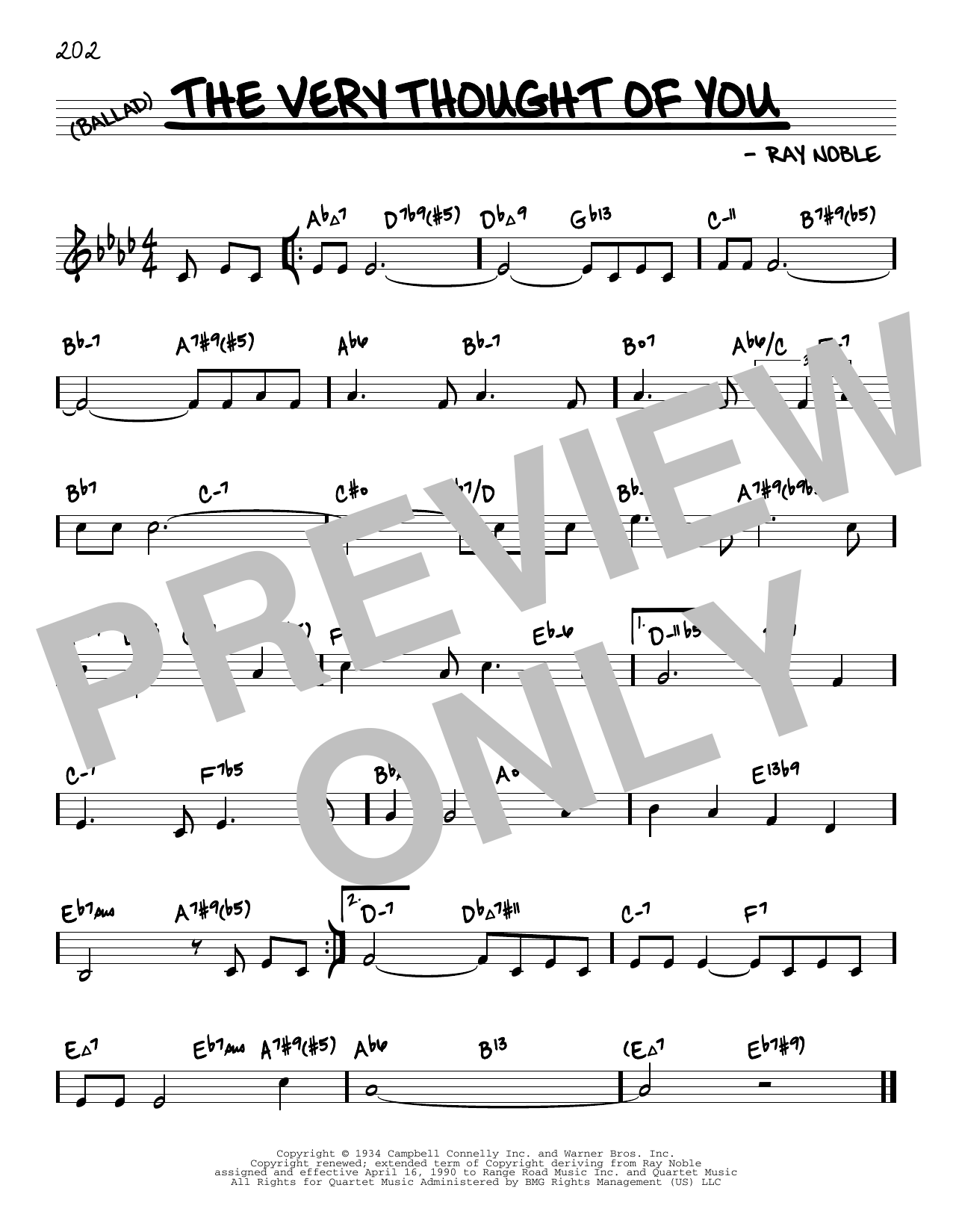 Download Ray Noble The Very Thought Of You (arr. David Haz Sheet Music