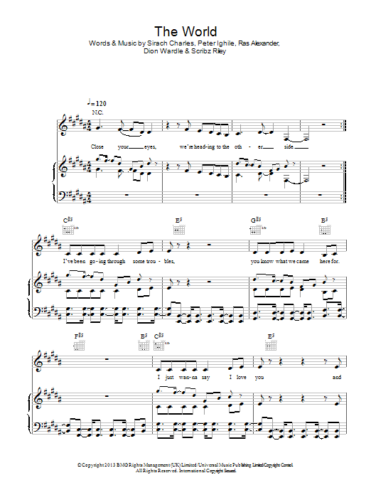 Download Angel The World Sheet Music