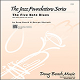 Download or print The Five Note Blues - Bass Sheet Music Printable PDF 2-page score for Jazz / arranged Jazz Ensemble SKU: 330989.