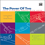 Download or print The Power Of Two - Clarinet Sheet Music Printable PDF 28-page score for Concert / arranged Woodwind Ensemble SKU: 124980.