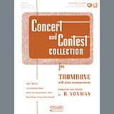 Download or print Theme De Concours Sheet Music Printable PDF 5-page score for Classical / arranged Trombone and Piano SKU: 479063.