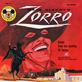 Download or print Theme From Zorro Sheet Music Printable PDF 1-page score for Children / arranged Violin Solo SKU: 199666.