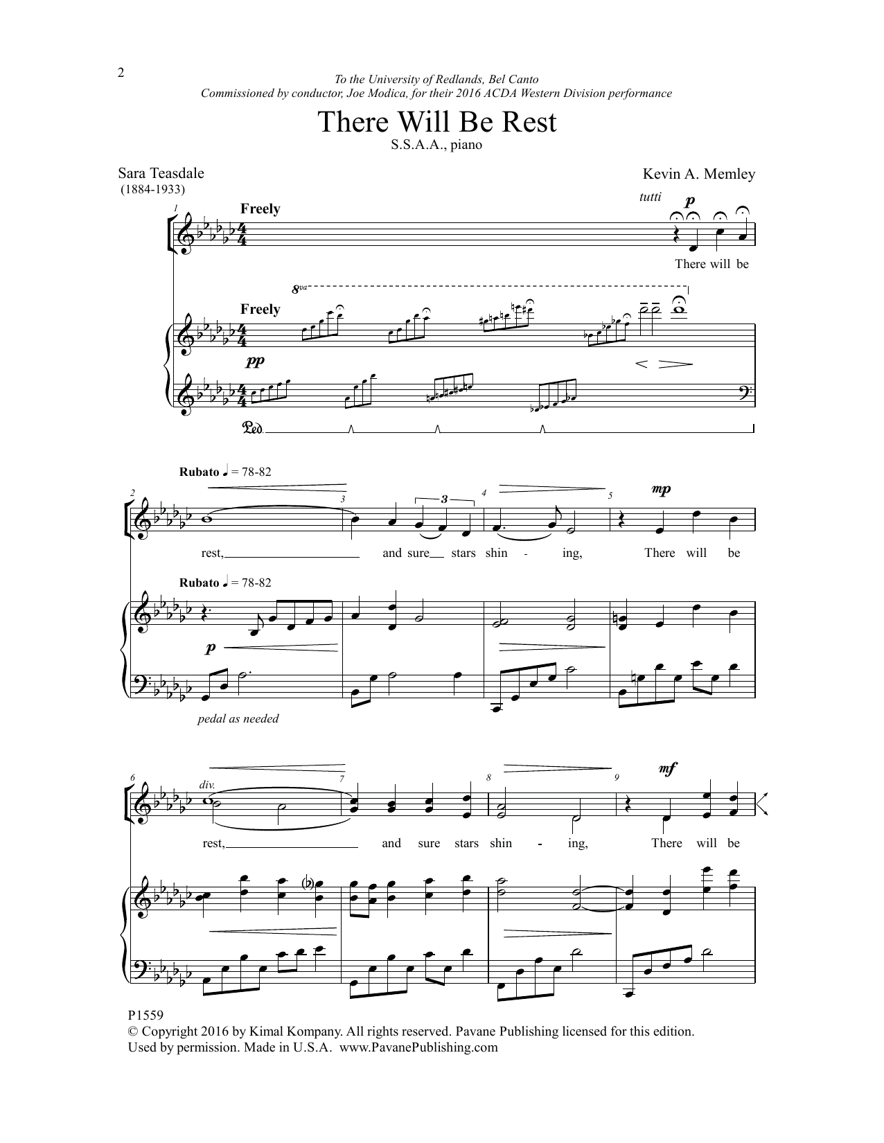 Download Kevin Memley There Will Be Rest Sheet Music