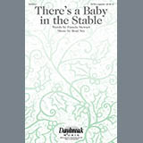 Download or print There's A Baby In The Stable Sheet Music Printable PDF 7-page score for A Cappella / arranged SATB Choir SKU: 414385.