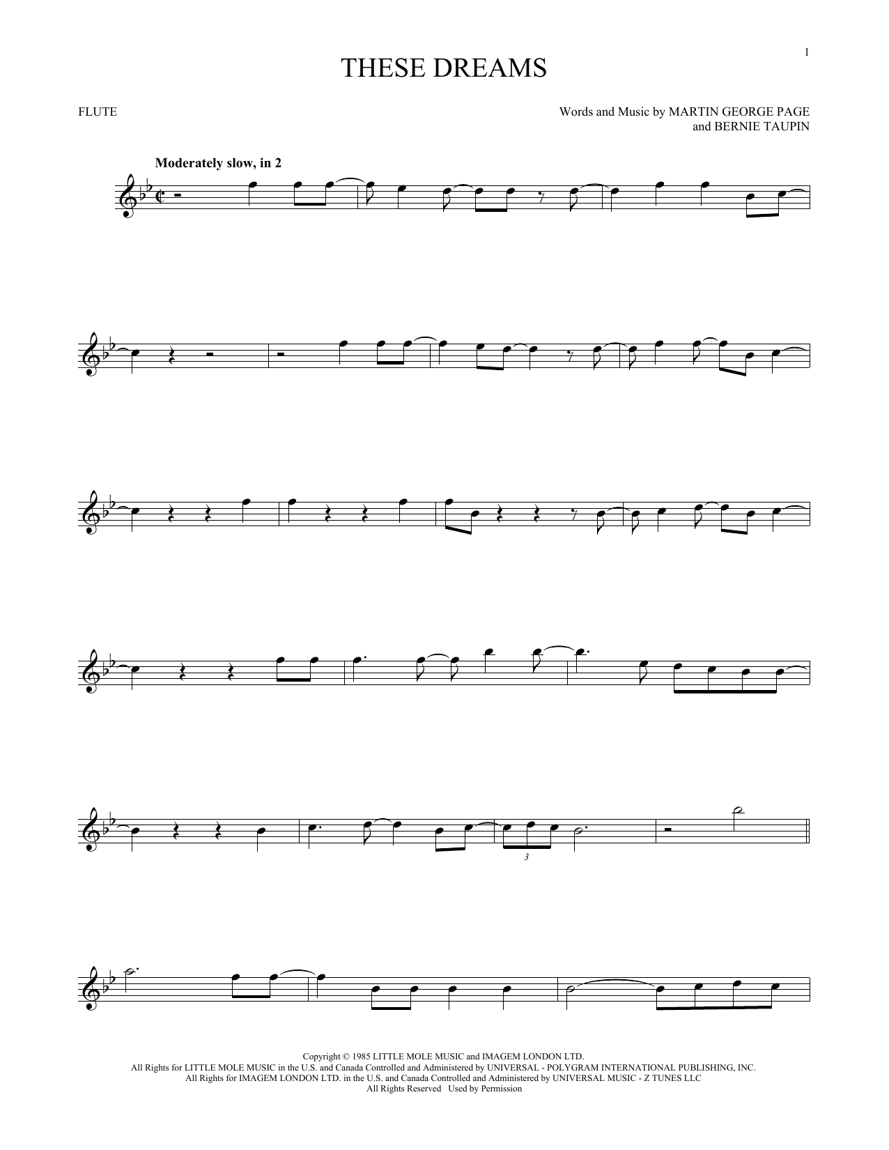 Download Heart These Dreams Sheet Music