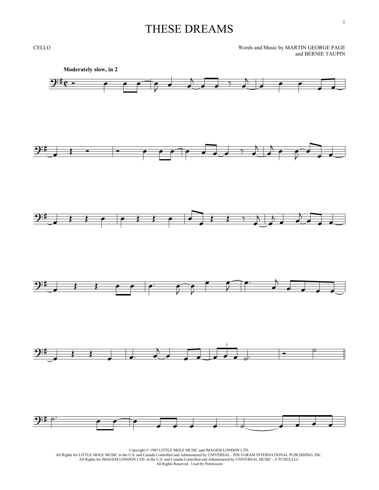 Download Heart These Dreams Sheet Music