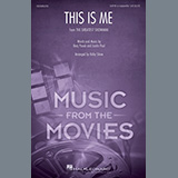 Download or print This Is Me (from The Greatest Showman) (arr. Kirby Shaw) Sheet Music Printable PDF 11-page score for Film/TV / arranged SATB Choir SKU: 443192.