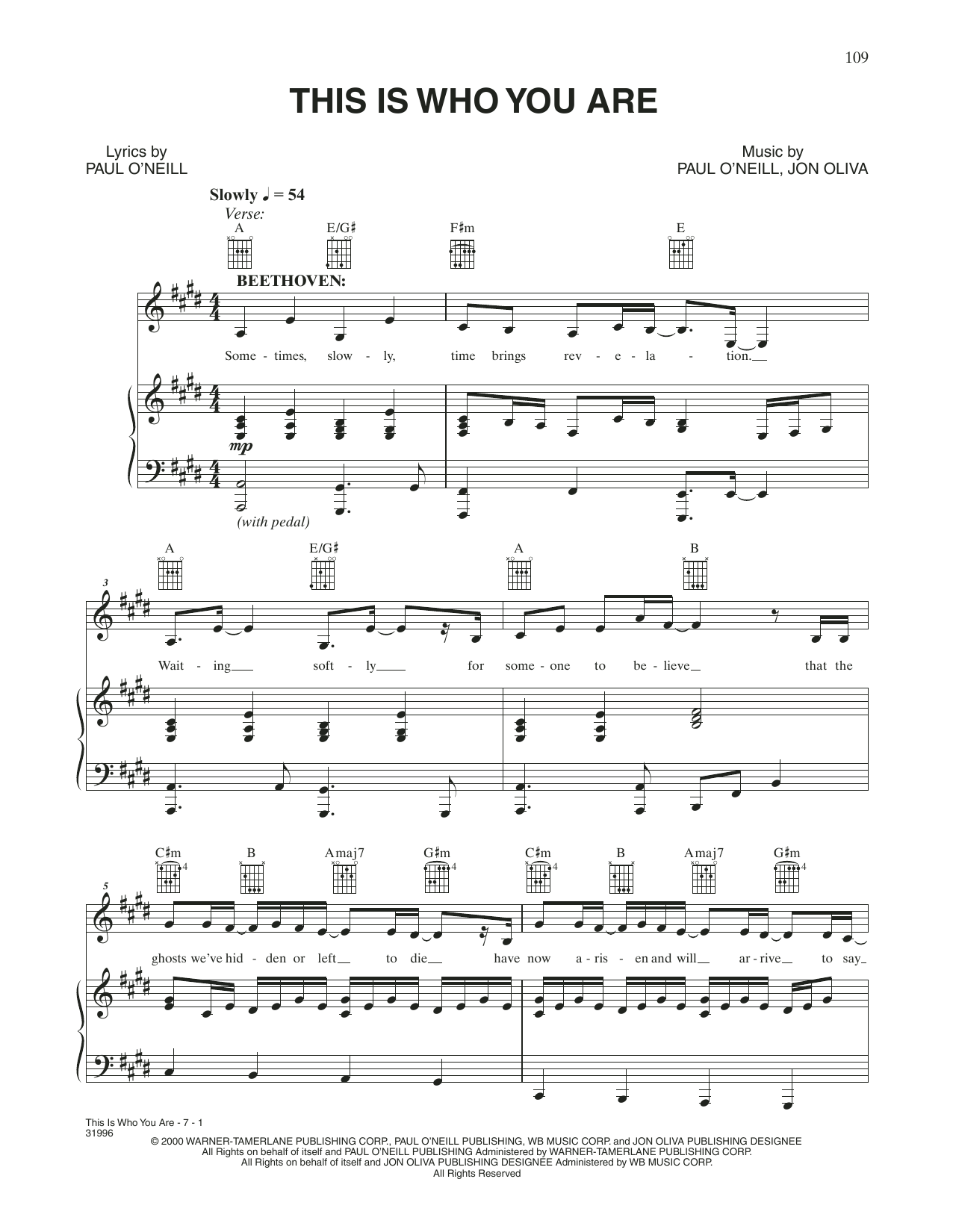 Download Trans-Siberian Orchestra This Is Who You Are Sheet Music