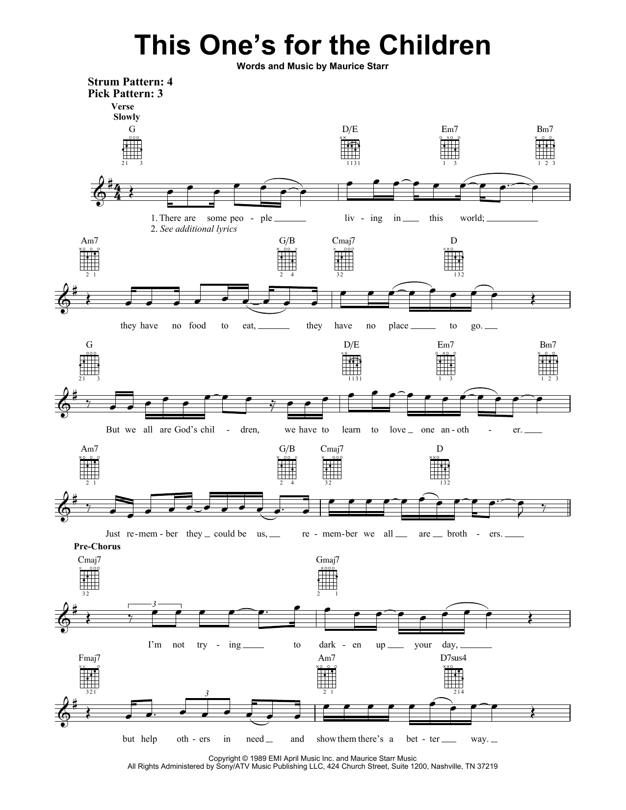 Download New Kids On The Block This One's For The Children Sheet Music
