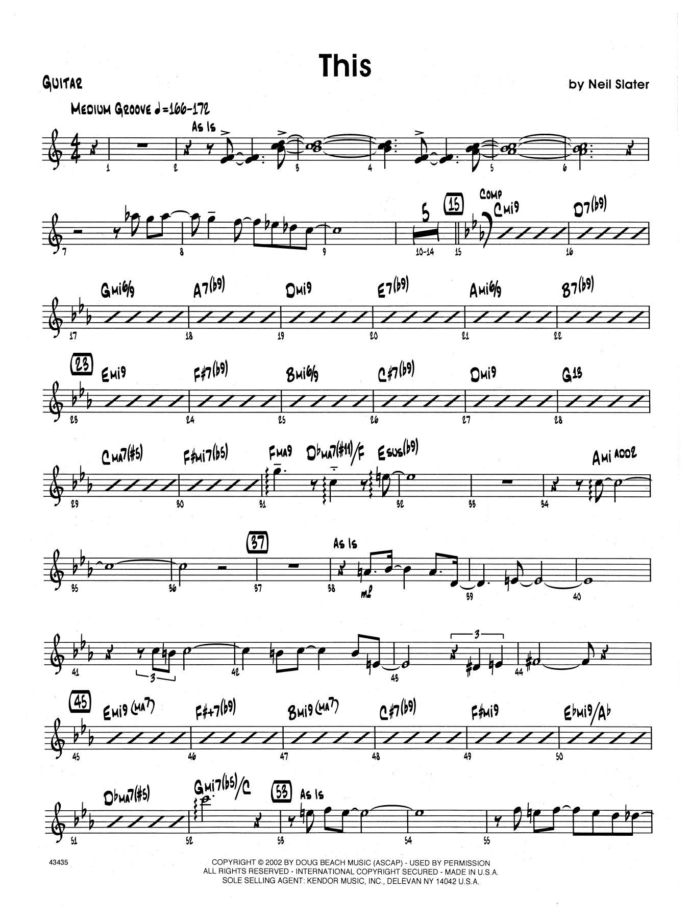 Download Neil Slater This - Guitar Sheet Music