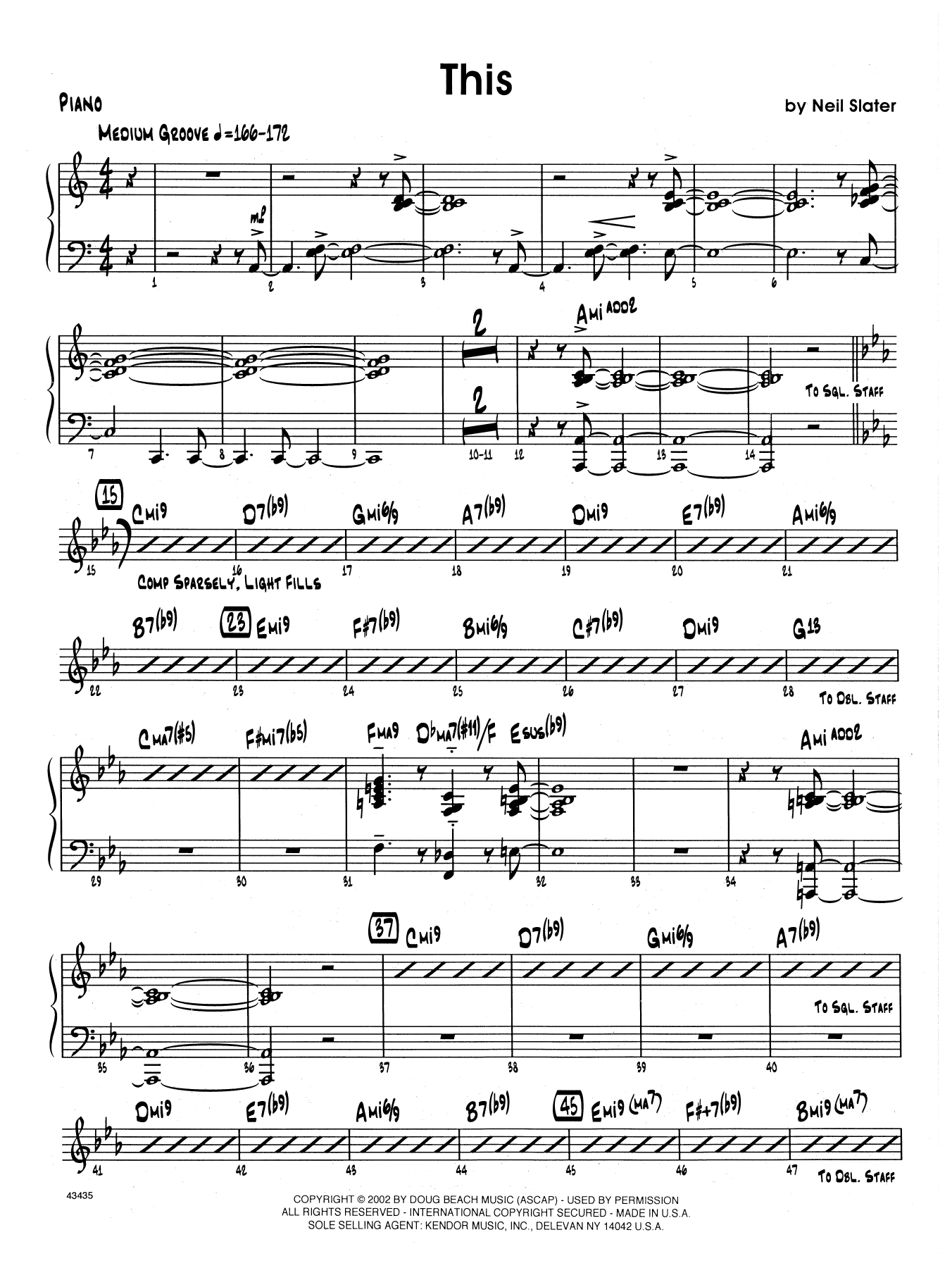 Download Neil Slater This - Piano Sheet Music