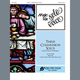 Download or print Three Communion Solos Sheet Music Printable PDF 22-page score for Sacred / arranged Piano & Vocal SKU: 467443.