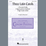 Download or print Three Latin Carols (Collection) Sheet Music Printable PDF 23-page score for Latin / arranged SATB Choir SKU: 786995.