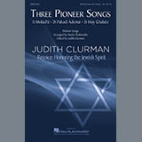 Download or print Three Pioneer Songs Sheet Music Printable PDF 17-page score for Concert / arranged SATB Choir SKU: 410459.