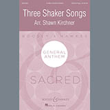 Download or print Three Shaker Songs Sheet Music Printable PDF 14-page score for Concert / arranged SATB Choir SKU: 176512.