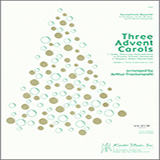 Download or print Three Advent Carols - Full Score Sheet Music Printable PDF 12-page score for Advent / arranged Woodwind Ensemble SKU: 339337.