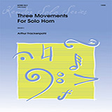 Download or print Three Movements For Solo Horn Sheet Music Printable PDF 4-page score for Concert / arranged Brass Solo SKU: 373463.
