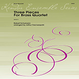 Download or print Three Pieces for Brass Quartet - Full Score Sheet Music Printable PDF 5-page score for Concert / arranged Brass Ensemble SKU: 373956.