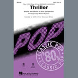 Download or print Thriller Sheet Music Printable PDF 16-page score for Funk / arranged 3-Part Mixed Choir SKU: 282766.