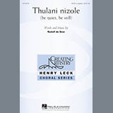 Download or print Thulani Nizole Sheet Music Printable PDF 10-page score for Festival / arranged SATB Choir SKU: 162513.