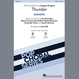 Download or print Thunder Sheet Music Printable PDF 10-page score for Pop / arranged TBB Choir SKU: 250337.