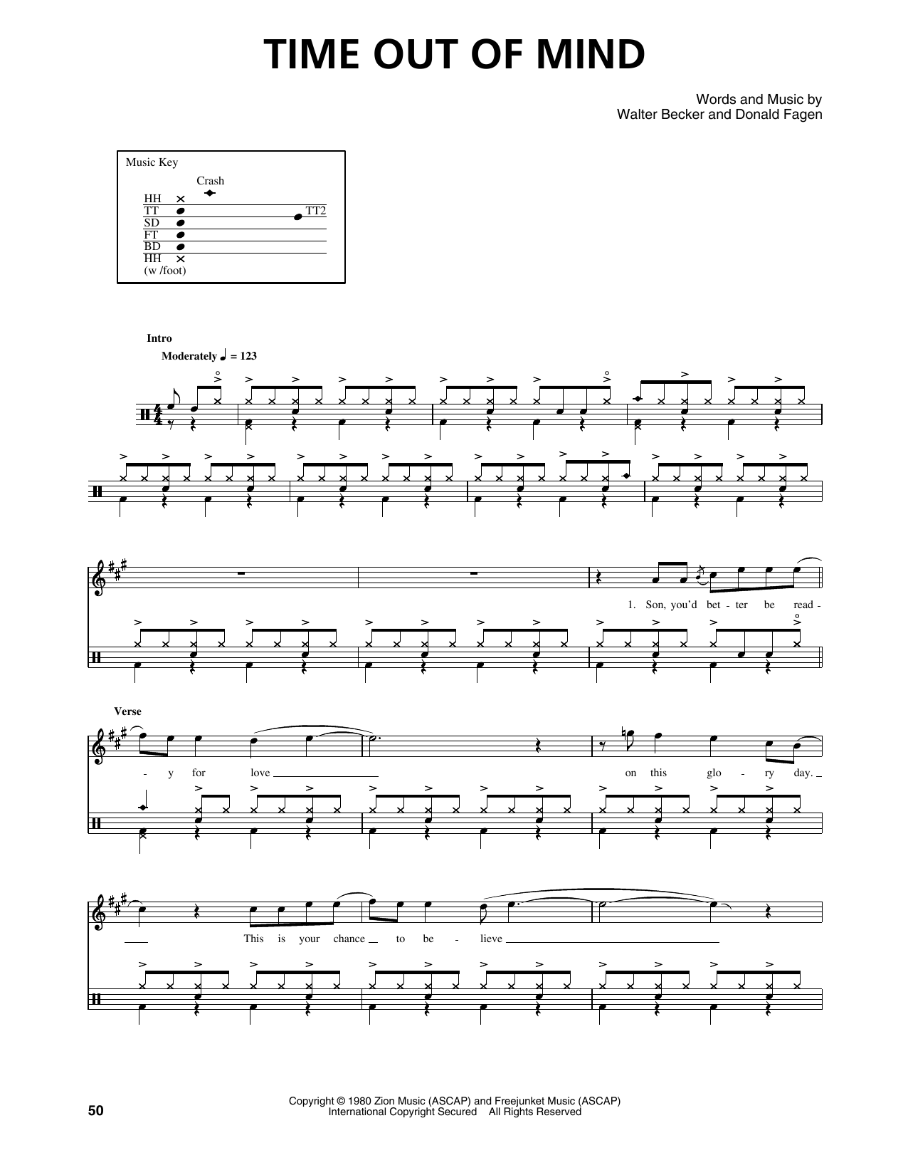Download Steely Dan Time Out Of Mind Sheet Music
