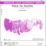 Download or print Time To Testify - 1st Bb Trumpet Sheet Music Printable PDF 2-page score for Gospel / arranged Jazz Ensemble SKU: 322995.