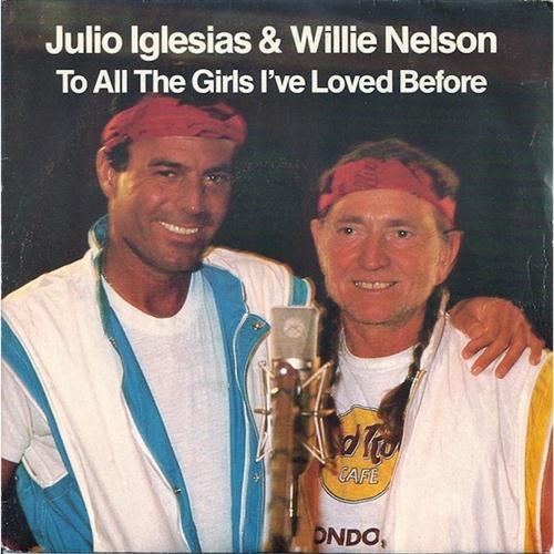 Julio Iglesias & Willie Nelson image and pictorial