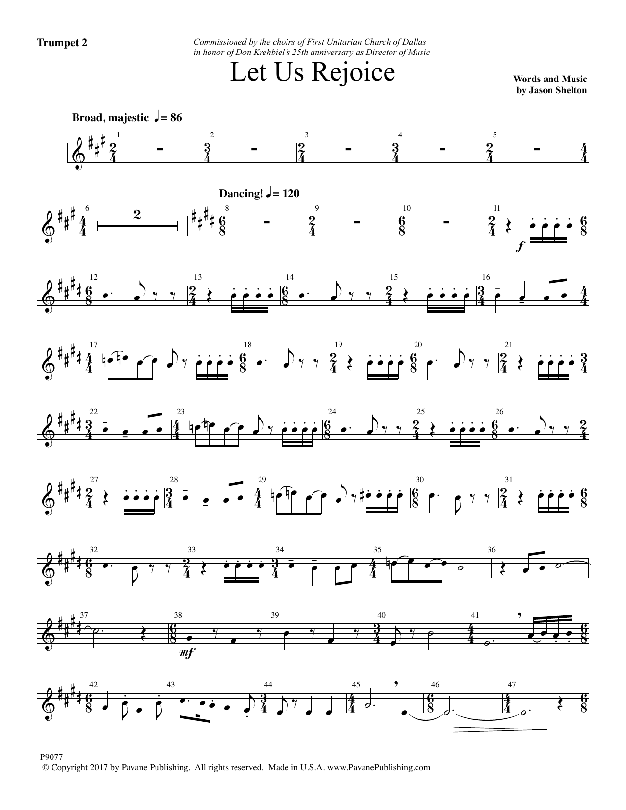 Download Jason Shelton To This Day - Trumpet 2 in Bb Sheet Music