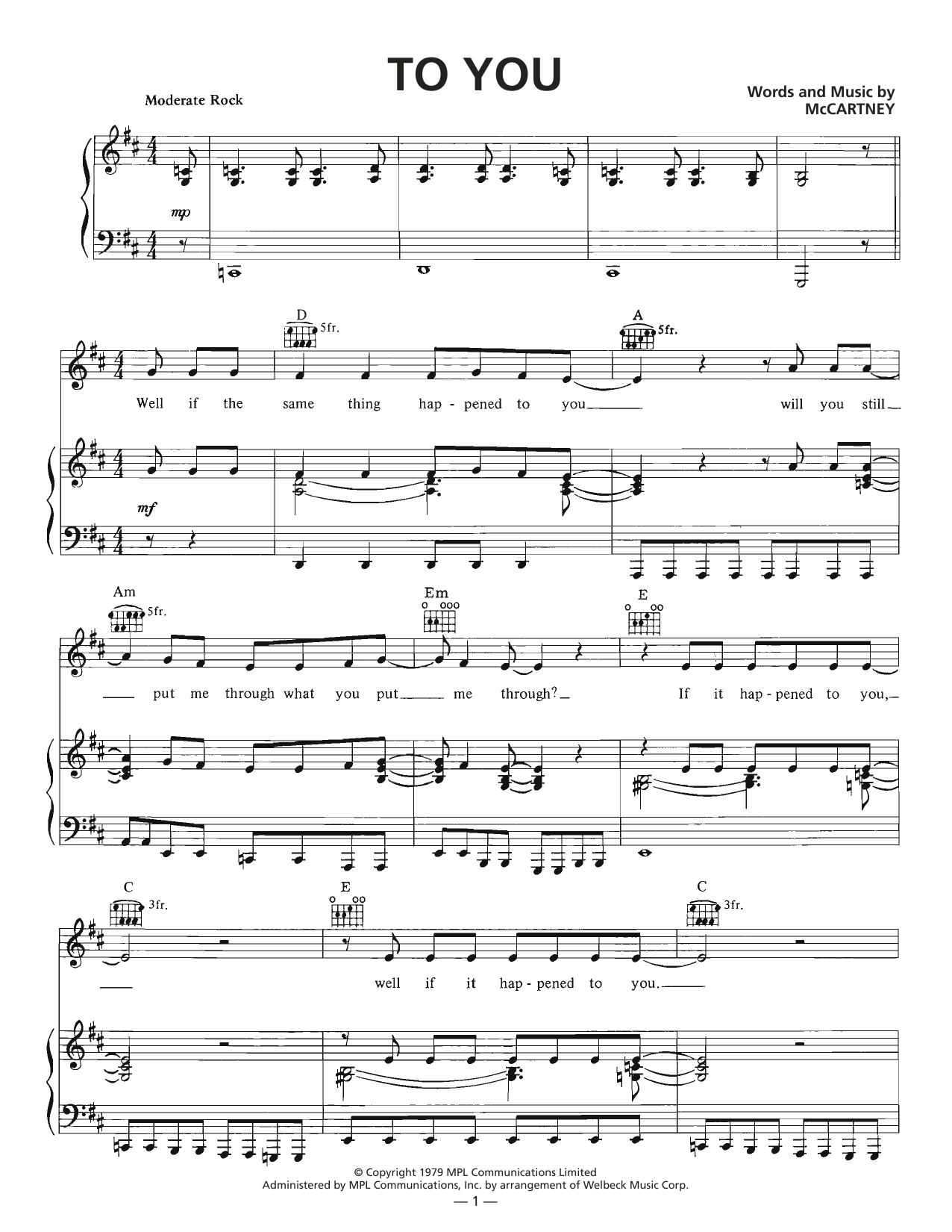 Download Wings To You Sheet Music
