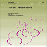 Download or print Tritsch-Tratsch Polka (Op. 214) - 1st Bb Trumpet Sheet Music Printable PDF 3-page score for Classical / arranged Brass Ensemble SKU: 330841.
