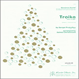 Download or print Troika - Bb Clarinet Sheet Music Printable PDF 2-page score for Traditional / arranged Woodwind Ensemble SKU: 322094.