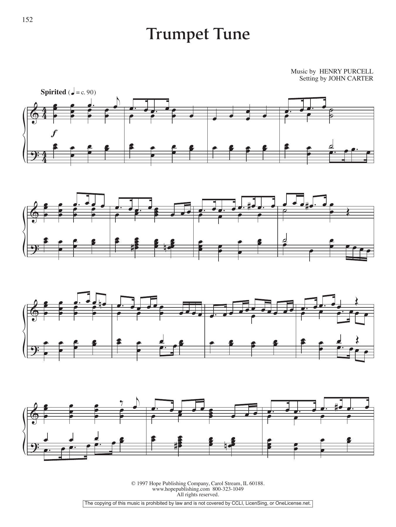 Download John Carter Trumpet Tune Sheet Music