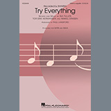 Download or print Try Everything (arr. Paul Langford) Sheet Music Printable PDF 18-page score for Pop / arranged SSAA Choir SKU: 488938.