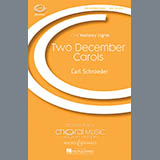 Download or print Two December Carols Sheet Music Printable PDF 6-page score for Christmas / arranged SATB Choir SKU: 72181.
