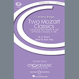 Download or print Two Mozart Classics Sheet Music Printable PDF 10-page score for Concert / arranged SAB Choir SKU: 169703.
