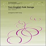 Download or print Two English Folk Songs (Scarborough Fair and Greensleeves) - 1st Eb Alto Saxophone Sheet Music Printable PDF 3-page score for Concert / arranged Woodwind Ensemble SKU: 376434.