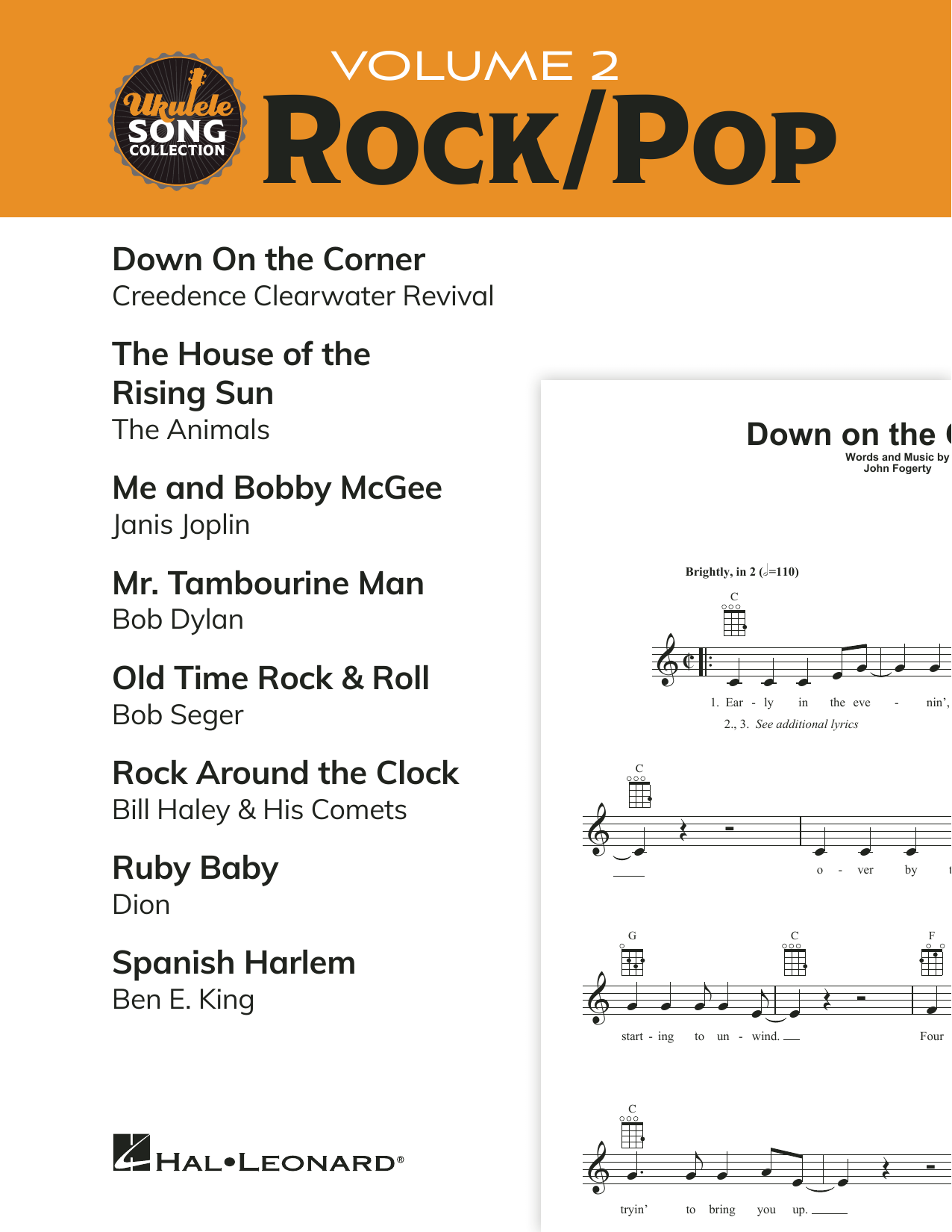Download Various Ukulele Song Collection, Volume 2: Rock Sheet Music