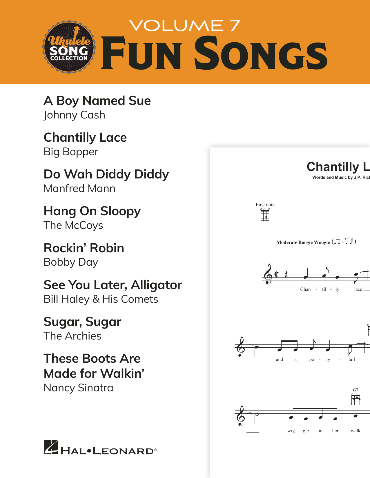 Download Various Ukulele Song Collection, Volume 7: Fun Sheet Music