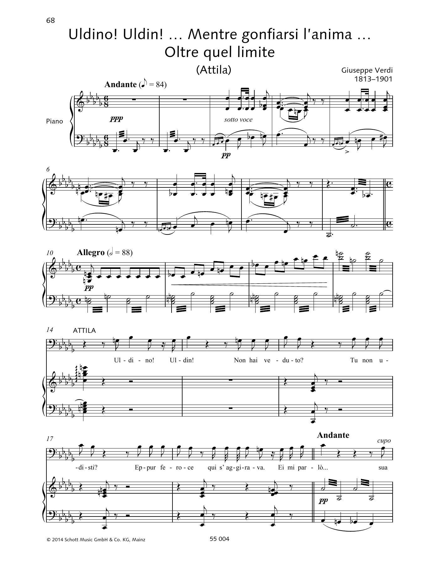 Download Giuseppe Verdi Uldino! Uldin!... Mentre gonfiarsi l'an Sheet Music